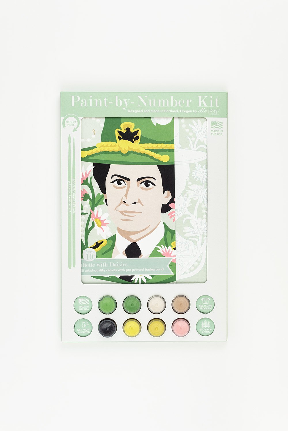 Juliette Gordon Low  Paint-by-Number Kit — Elle Crée (she creates)