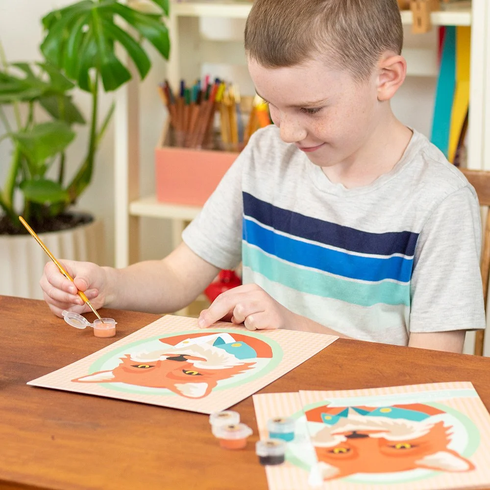 Doris Deer | Paint-by-Number Kit for Kids — Elle Crée (she creates)