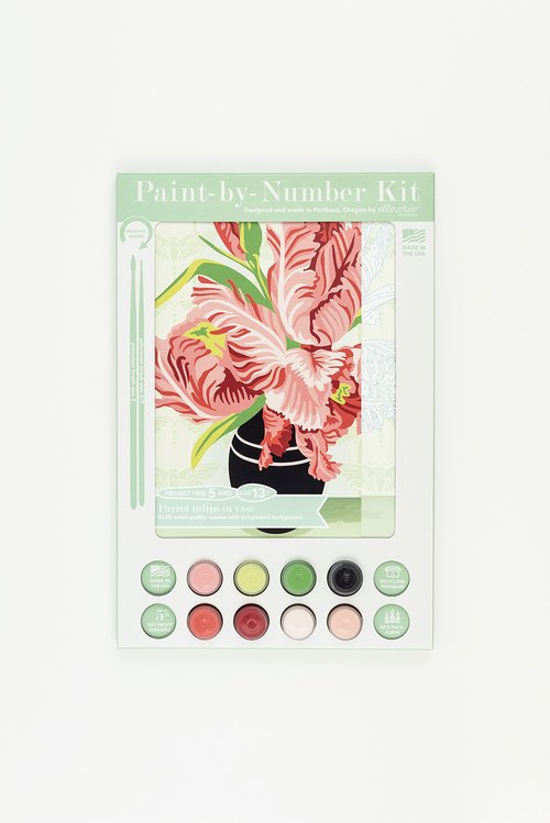 Michelle Obama  Paint-by-Number Kit for Adults — Elle Crée (she