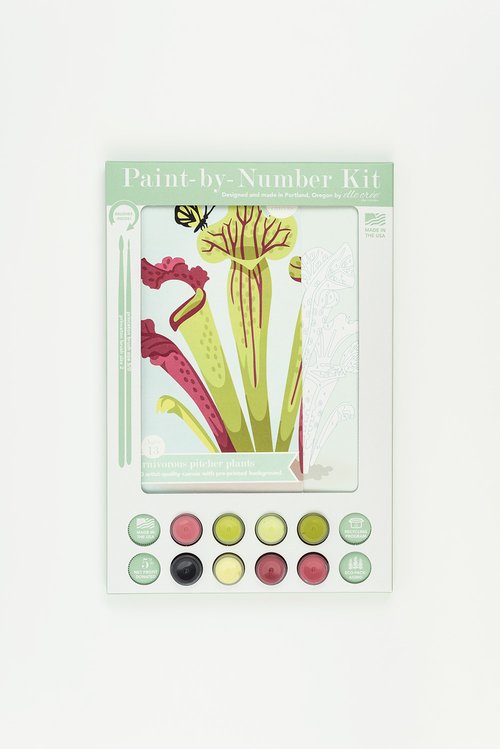 Fritillaria  Paint-by-Number Kit for Adults — Elle Crée (she
