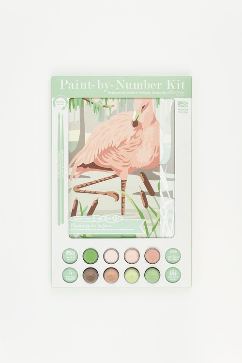 Thistles | Paint-by-Number Kit for Adults — Elle Crée (she creates)
