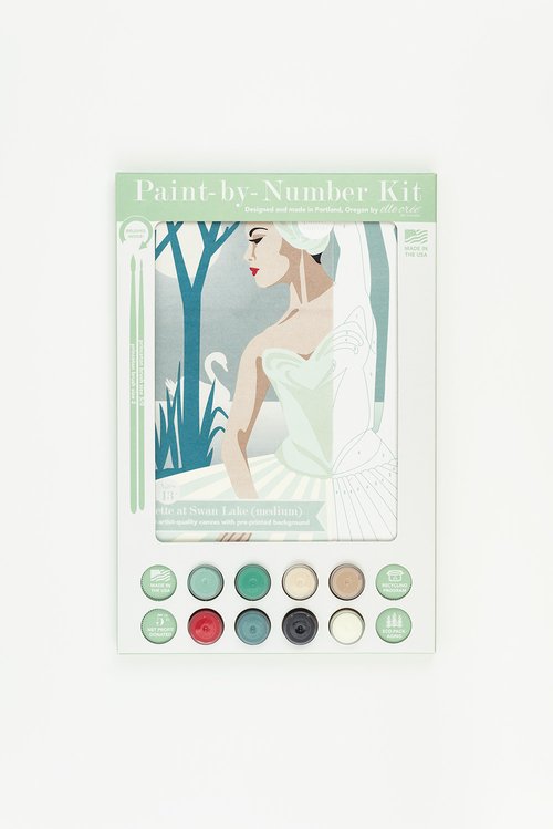 Fred Fox | Paint-by-Number Kit for Kids — Elle Crée (she creates)