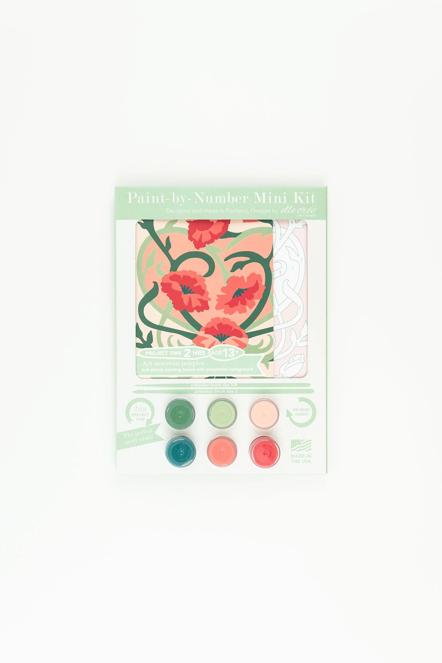 Valentine's Chocolates PaintbyNumber Kit for Adults — Elle Crée (she creates)
