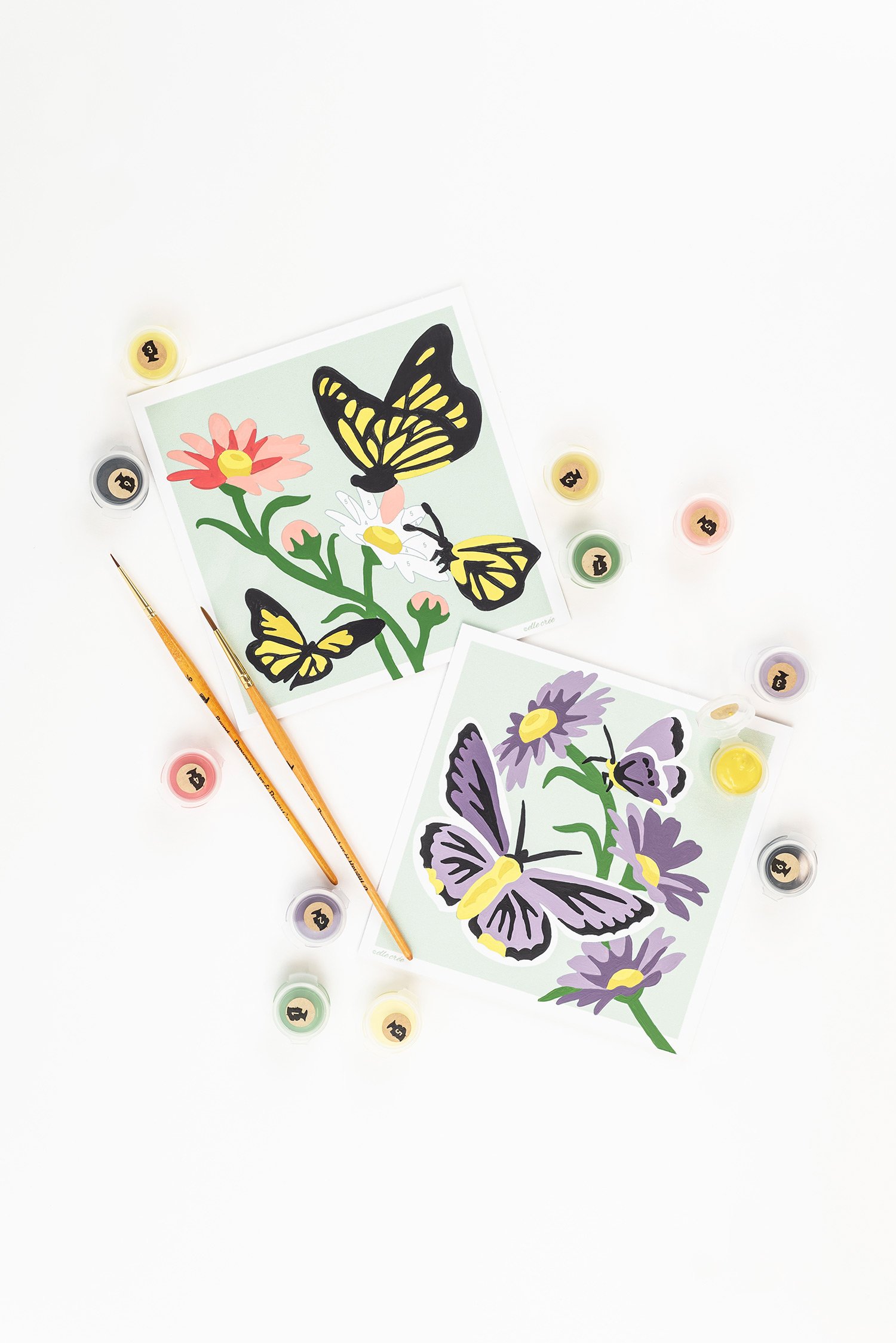 Pride Bee | Mini Paint-by-Number Kit — Elle Crée (she creates)