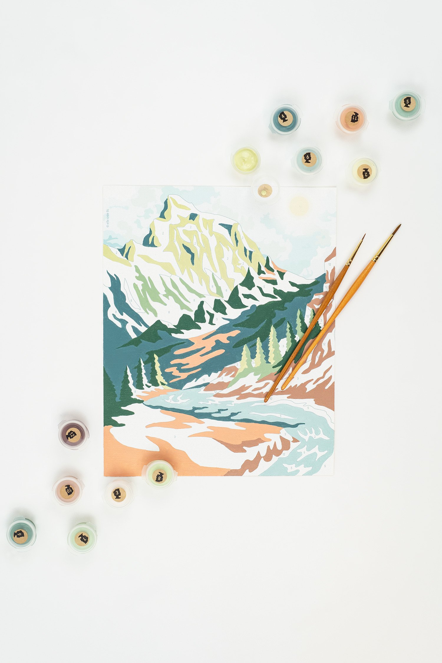 8x10 Canvas Paint-by-Number Kits — Elle Crée (she creates)