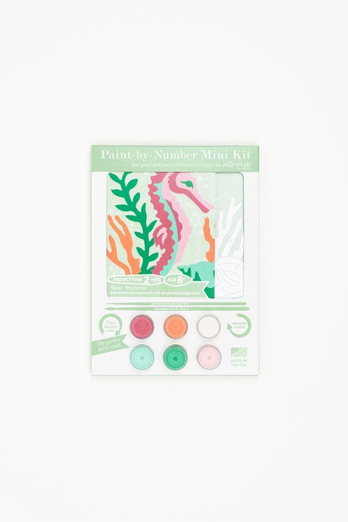 Snake  Mini Paint-by-Number Kit for Adults — Elle Crée (she creates)