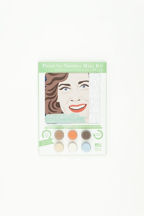 Martin Luther King Jr.  Paint-by-Number Mini Kit — Elle Crée (she creates)