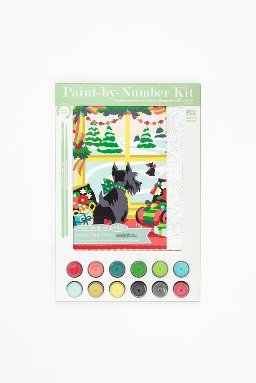 Folksy Feathers | Paint-by-Number Kit for Kids — Elle Crée (she creates)