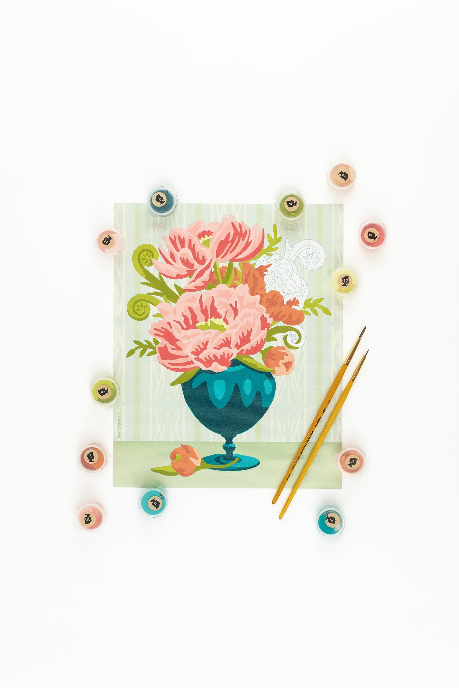 Mary & Breit  Mary Engelbreit Paint-by-Number Kit — Elle Crée (she creates)