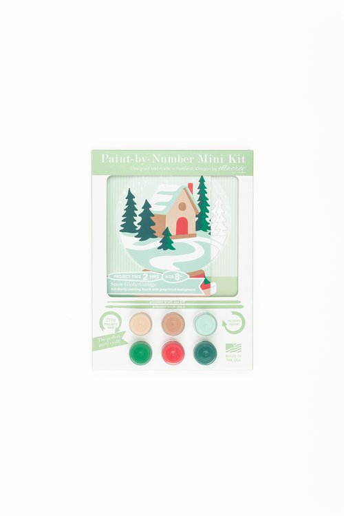 Sassy Seahorse  Mini Paint-by-Number Kit for Kids — Elle Crée
