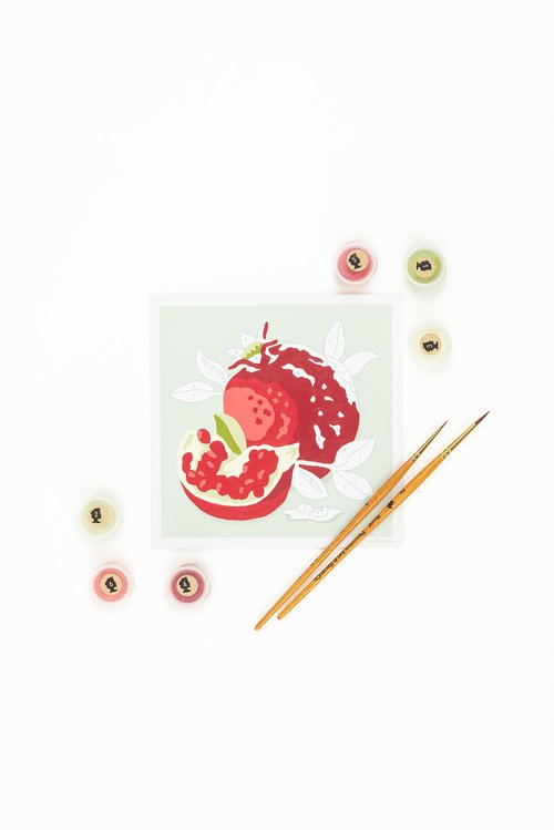 Holiday Cookies  Mini Paint-by-Number Kit for Adults — Elle Crée (she  creates)
