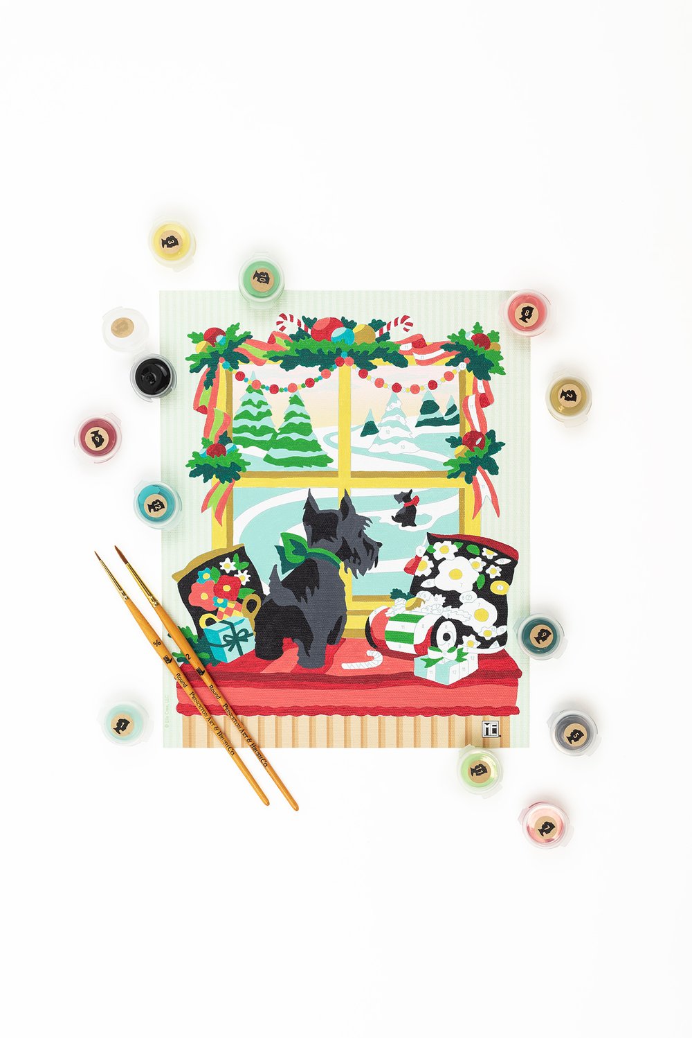 Elle Crée Mini Paint-by-Number Kits — Art Department LLC