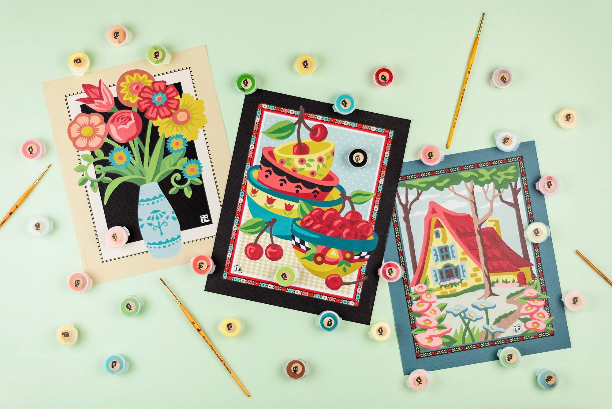 Elle Crée PaintbyNumber Kits