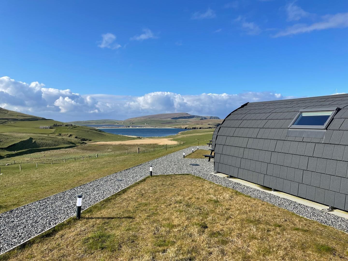 We had an amazing at Shetland Glamping a few weeks ago. The site at Rerwick, a few miles south of Bigton, on the South Mainland&rsquo;s fractured Atlantic coastline, contains two pods and the foundations of a third to be installed later this year or 