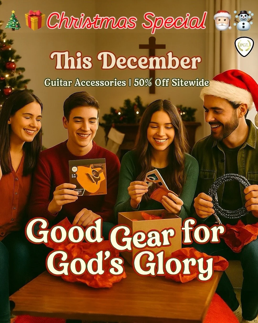 &ldquo;This December, we celebrate more than gifts, we celebrate worship!&rdquo; 🎁

From quiet moments in the secret place, to living rooms filled with family, faith, and song. Every note lifted is for His glory.

🎄50% OFF SITE-WIDE 

All December 