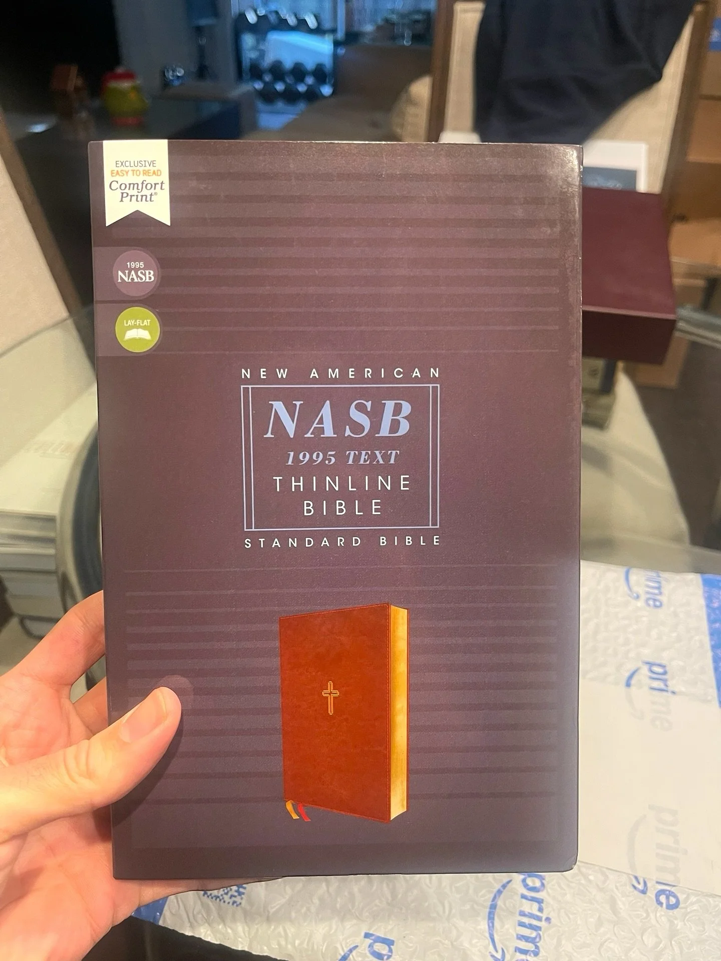 Last Sunday was so good! Communion and NASB 1995 😁✝️