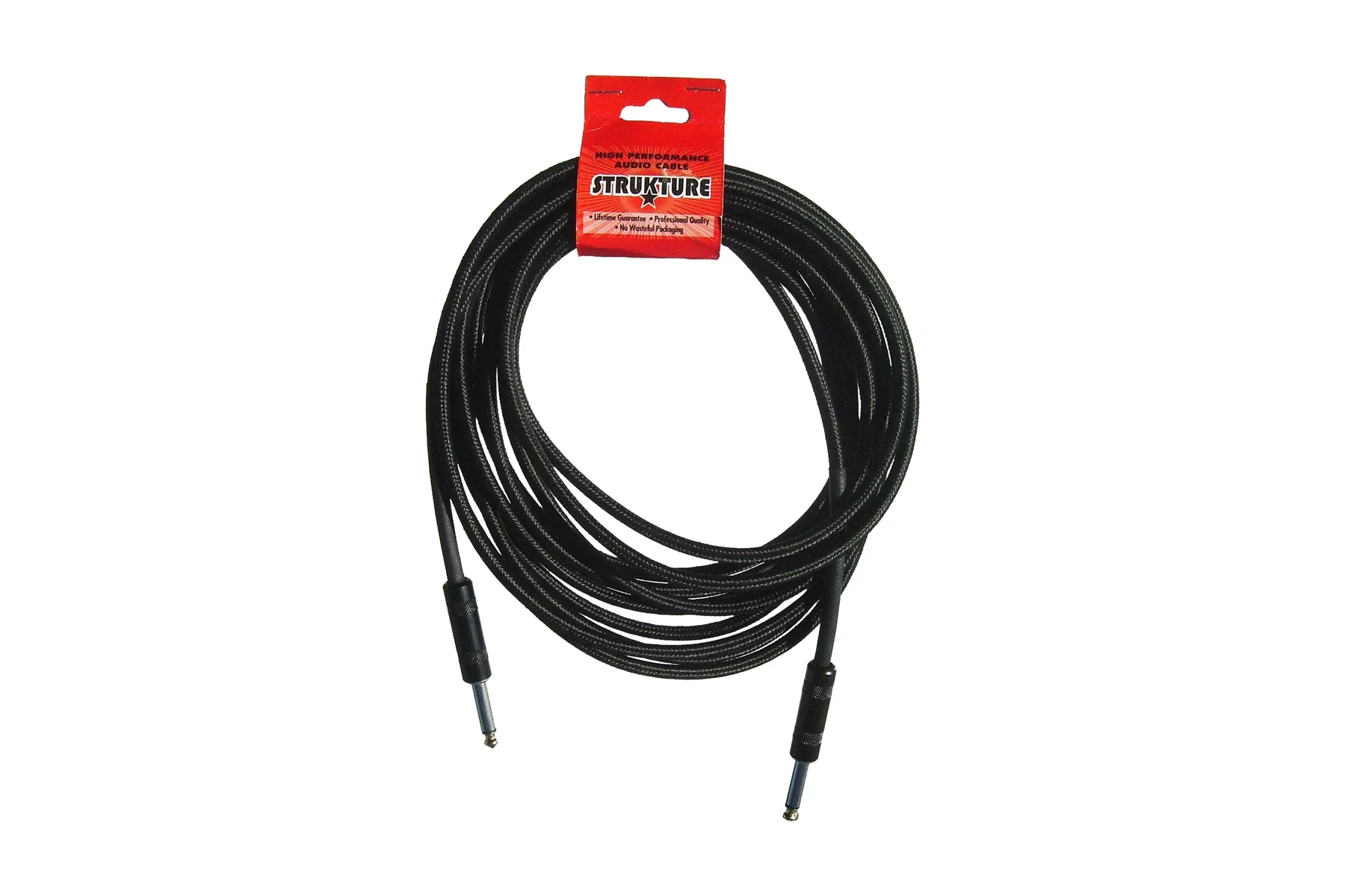 Strukture 18.6ft Instrument Cable, Woven-Black