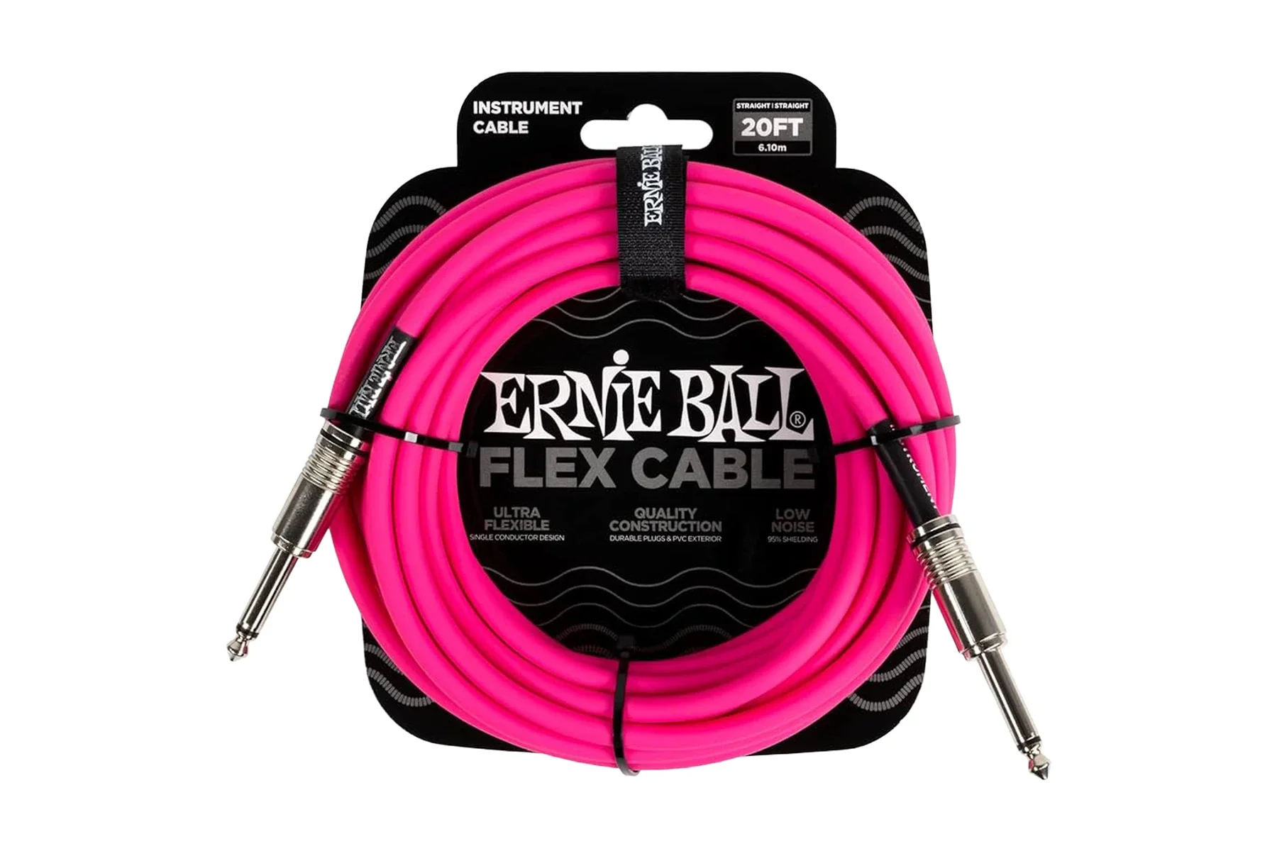 Ernie Ball Flex Cable Pink 20'