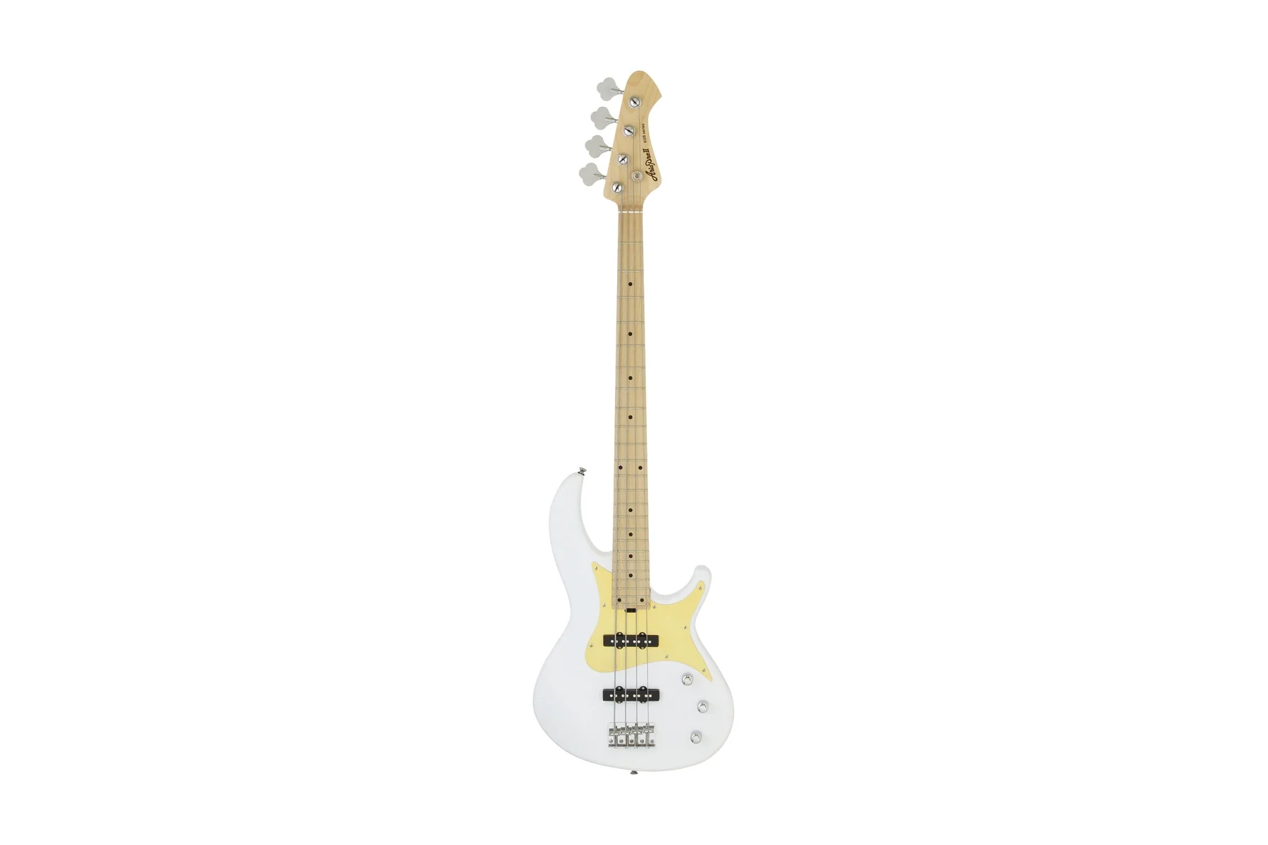Aria Pro II Electric Bass Guitar - White