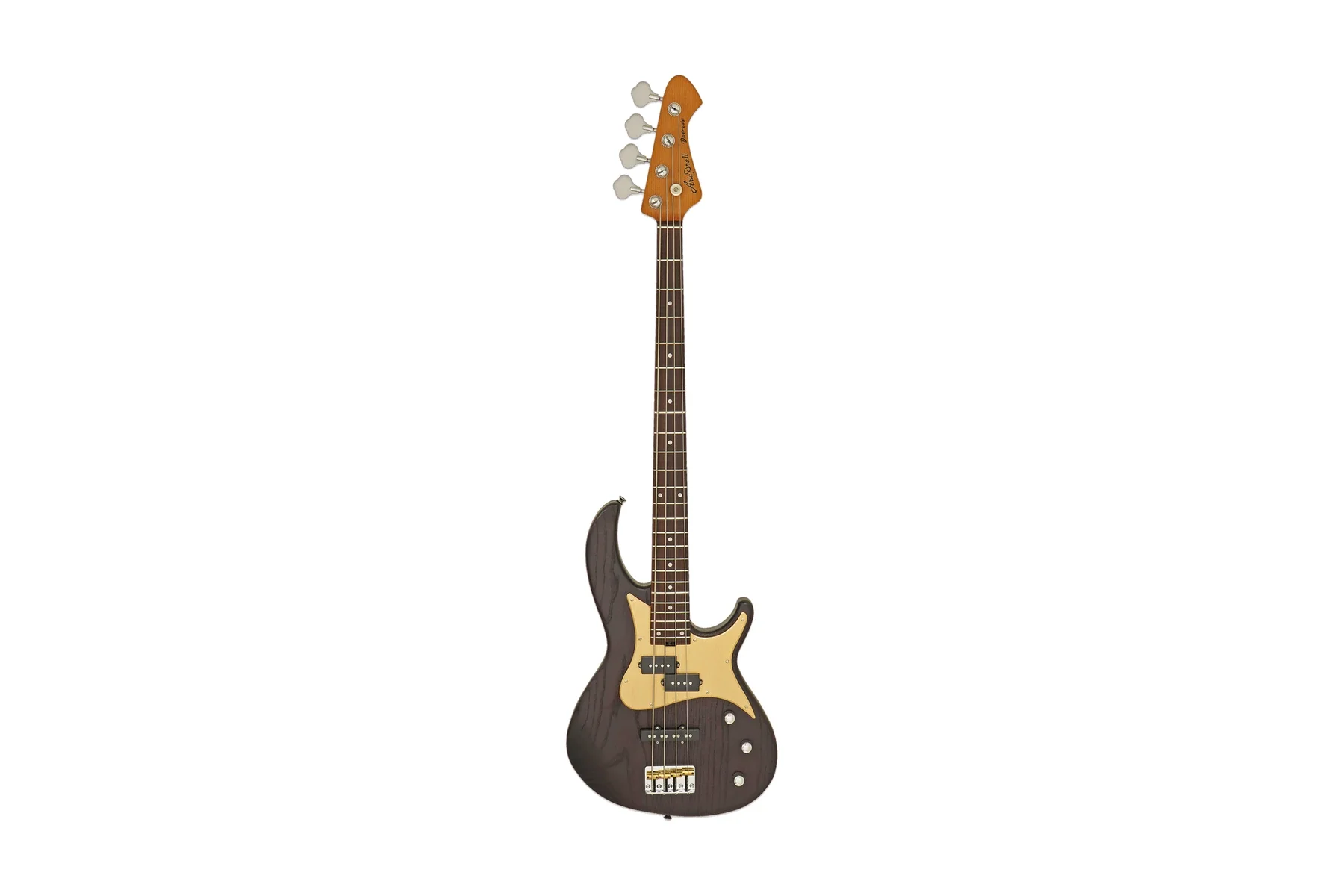 Aria Pro II Bass Guitar Bourbon Barrel Finish Detroit