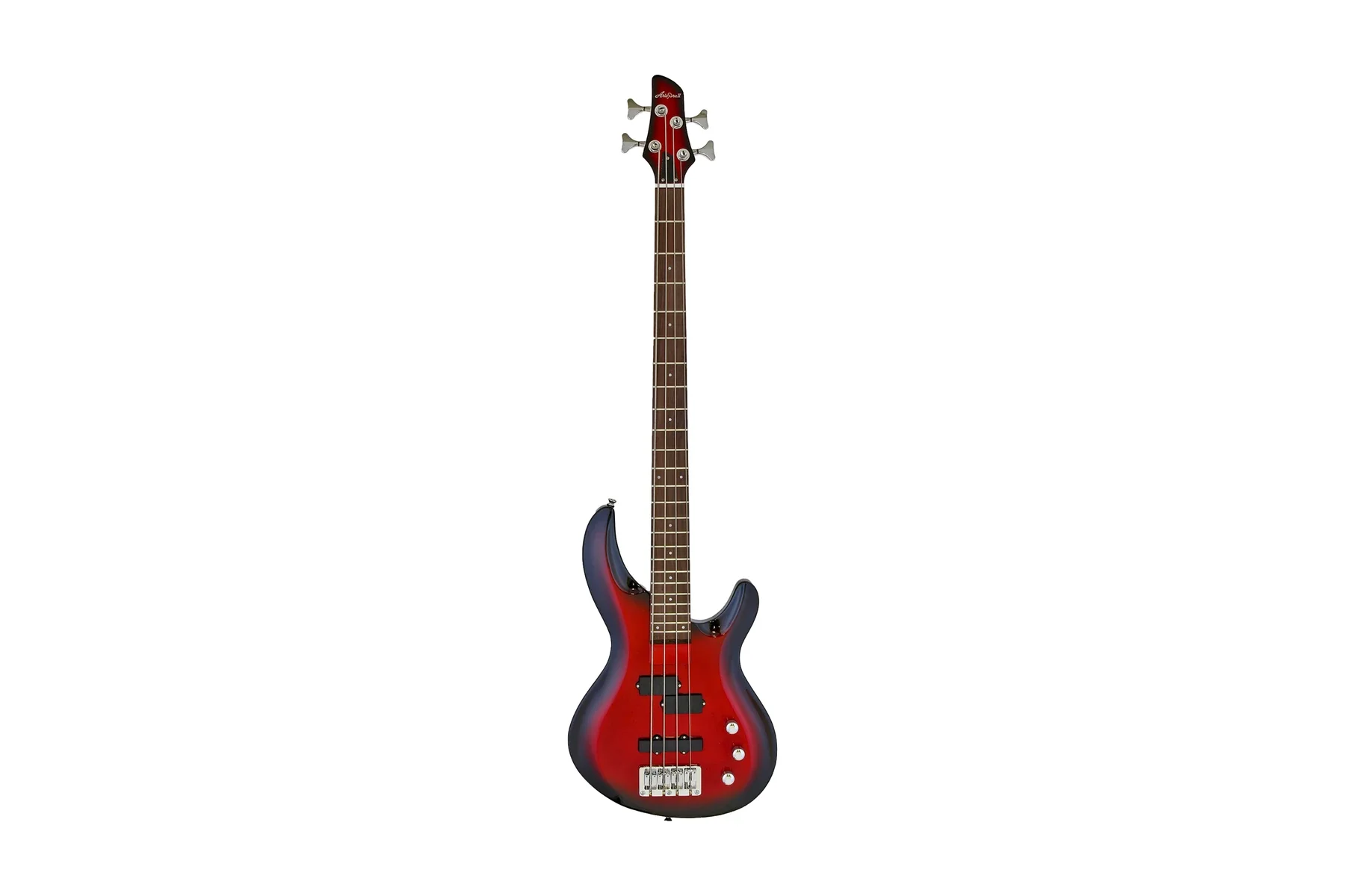 Aria Proii Electric Bass Guitar Metallic Red Shade