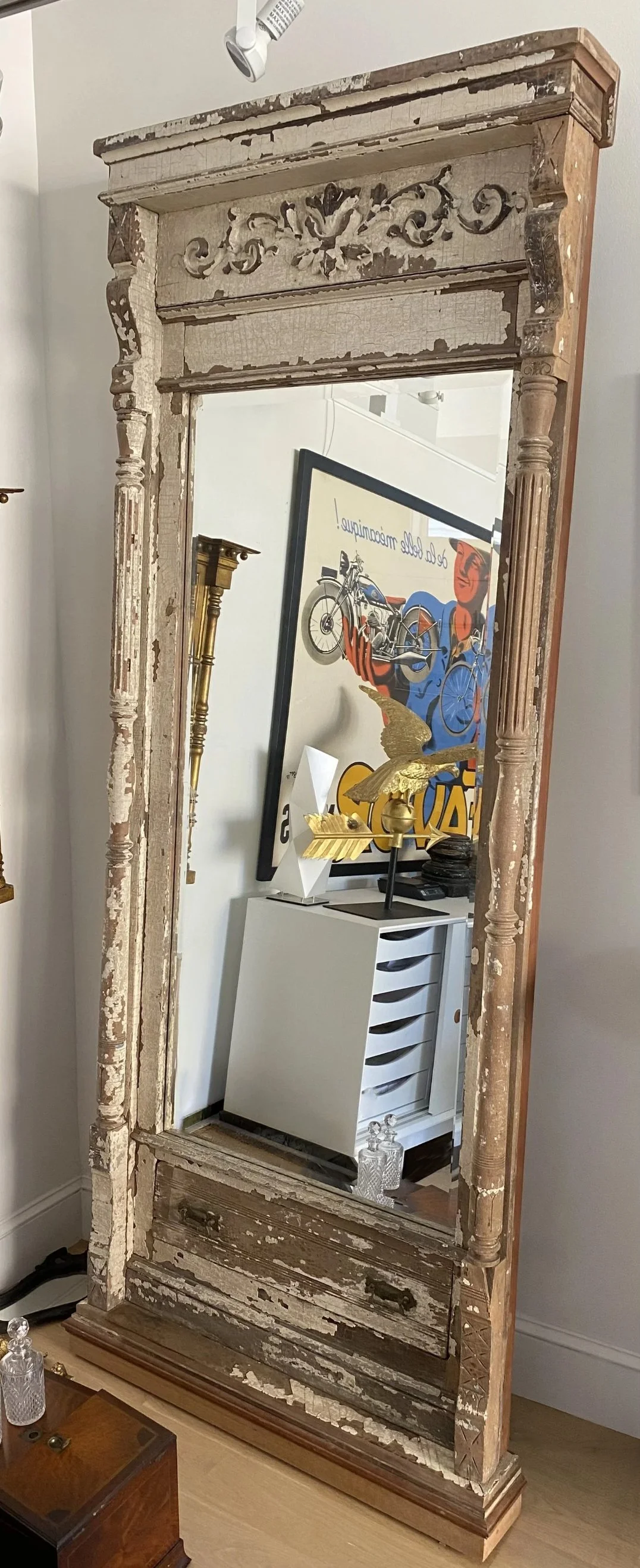 Antique Pier Mirror