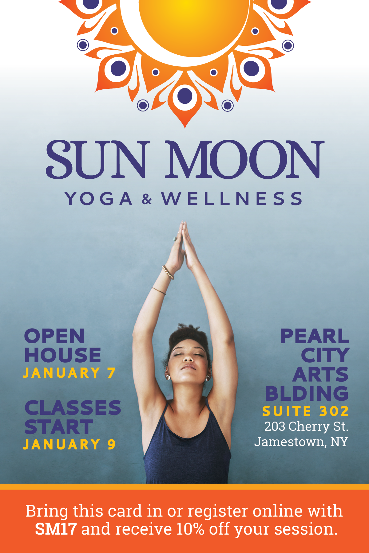 Logo Refresh and New Marketing Collateral for Sun Moon Yoga 