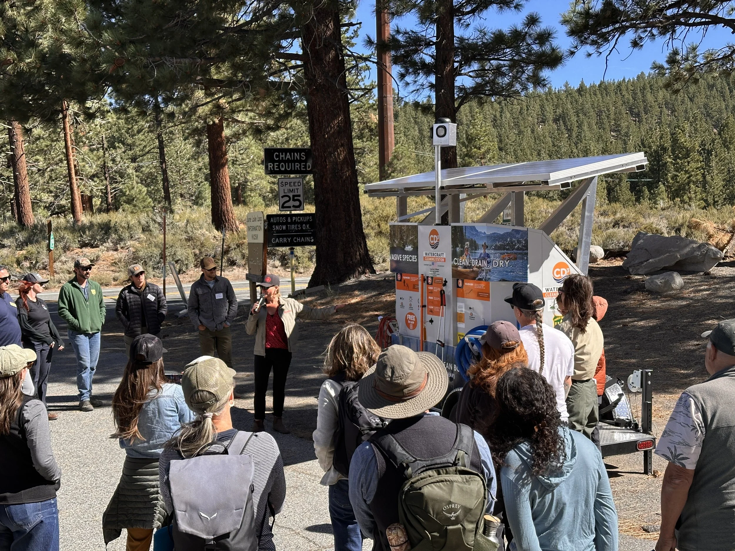 SIERRA NEVADA CONSERVANCY BOARD VISITS THE EASTERN SIERRA
