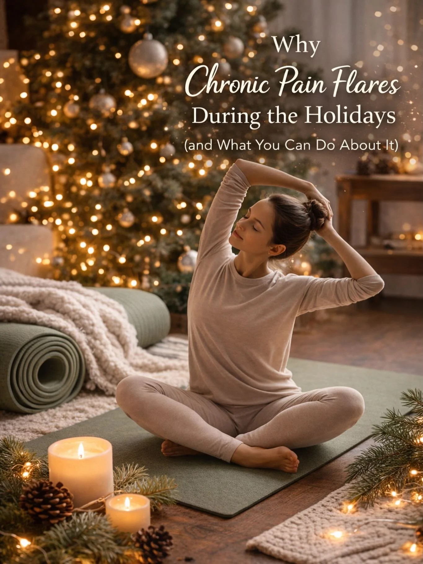 Chronic pain is influenced by your body, your nervous system, and your environment &mdash; and the holidays challenge all three.

Why Flares Happen:

🧊 Temperature Drops &rarr; increased stiffness + muscle guarding
😰 Stress + Overwhelm &rarr; heigh