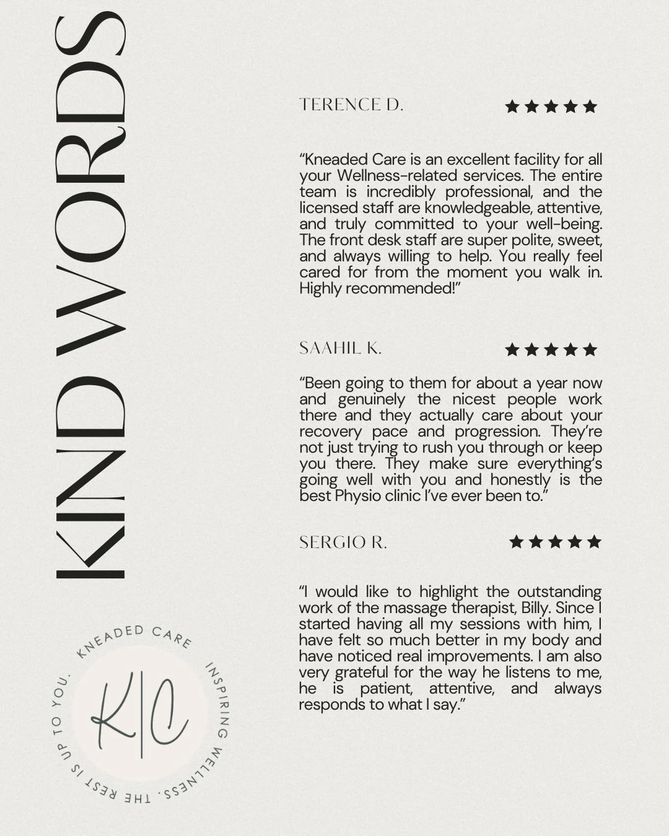 We Love Your Reviews! 💙
Your feedback fuels us.
We&rsquo;re so thankful for the kind words, like:

&ldquo;Every provider is welcoming, supportive, and top-tier.&rdquo;
If you&rsquo;ve had a great experience, leave us a Google review &mdash; we truly