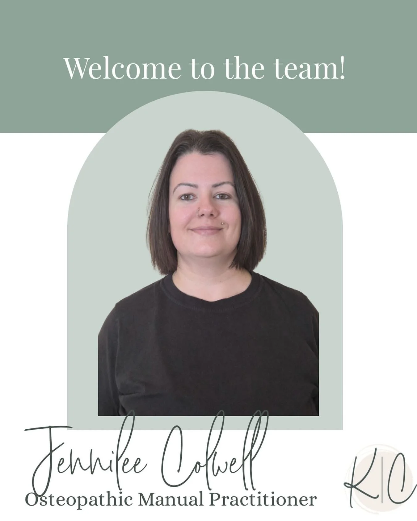 ✨ Meet Jennilee Colwell, Osteopathic Manual Practitioner ✨

Jennilee may be a new grad, but she brings YEARS of client care experience from the aesthetic industry.

That means:
✔️ Exceptional client experience
✔️ Gentle, intentional hands-on treatmen