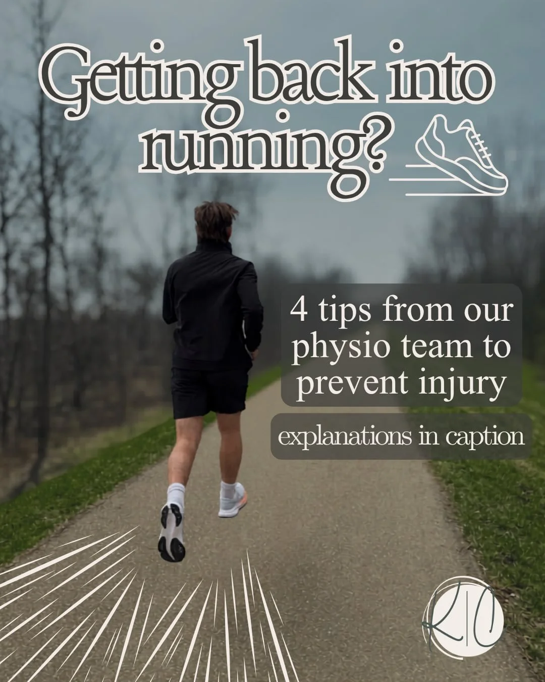 Save this for your next run 🏃&zwj;♀️ 🏃 

1) The right footwear matters 👟 a physiotherapist or foot specialist can assess your feet to provide information on the optimal running shoe catered to your body. It&rsquo;s the best investment you can make