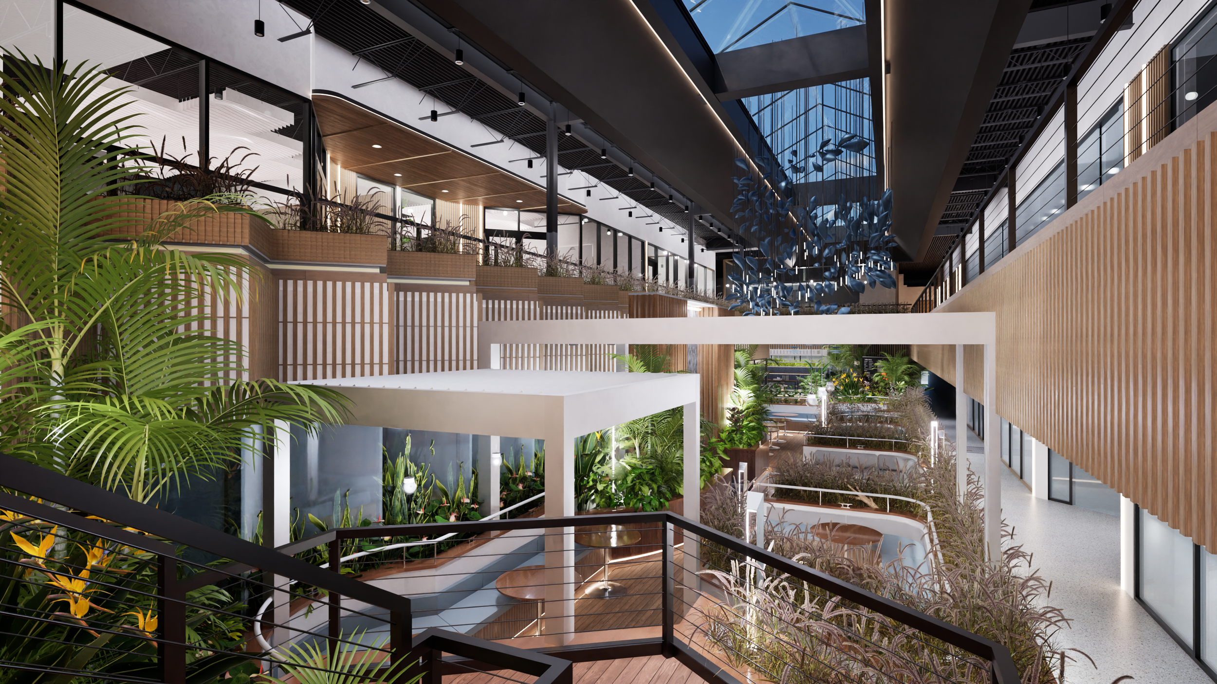 The Atrium at Landfall Renovations
