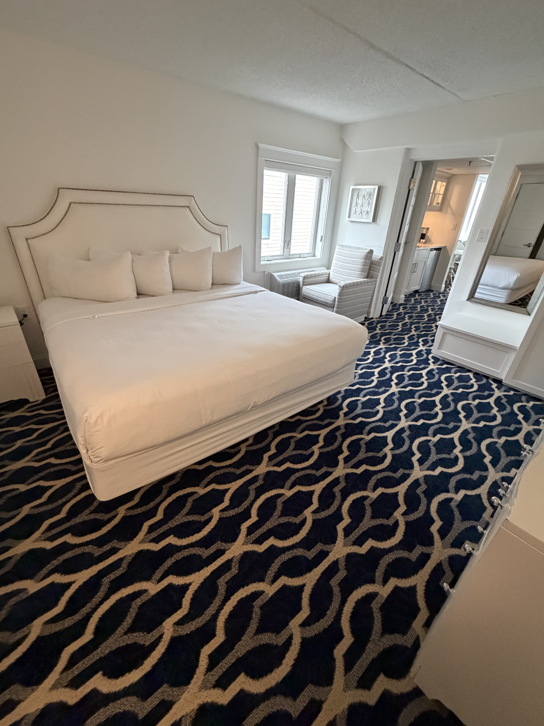 Tarkett Hospitality custom carpet for Icona Hotel, Cape May NJ