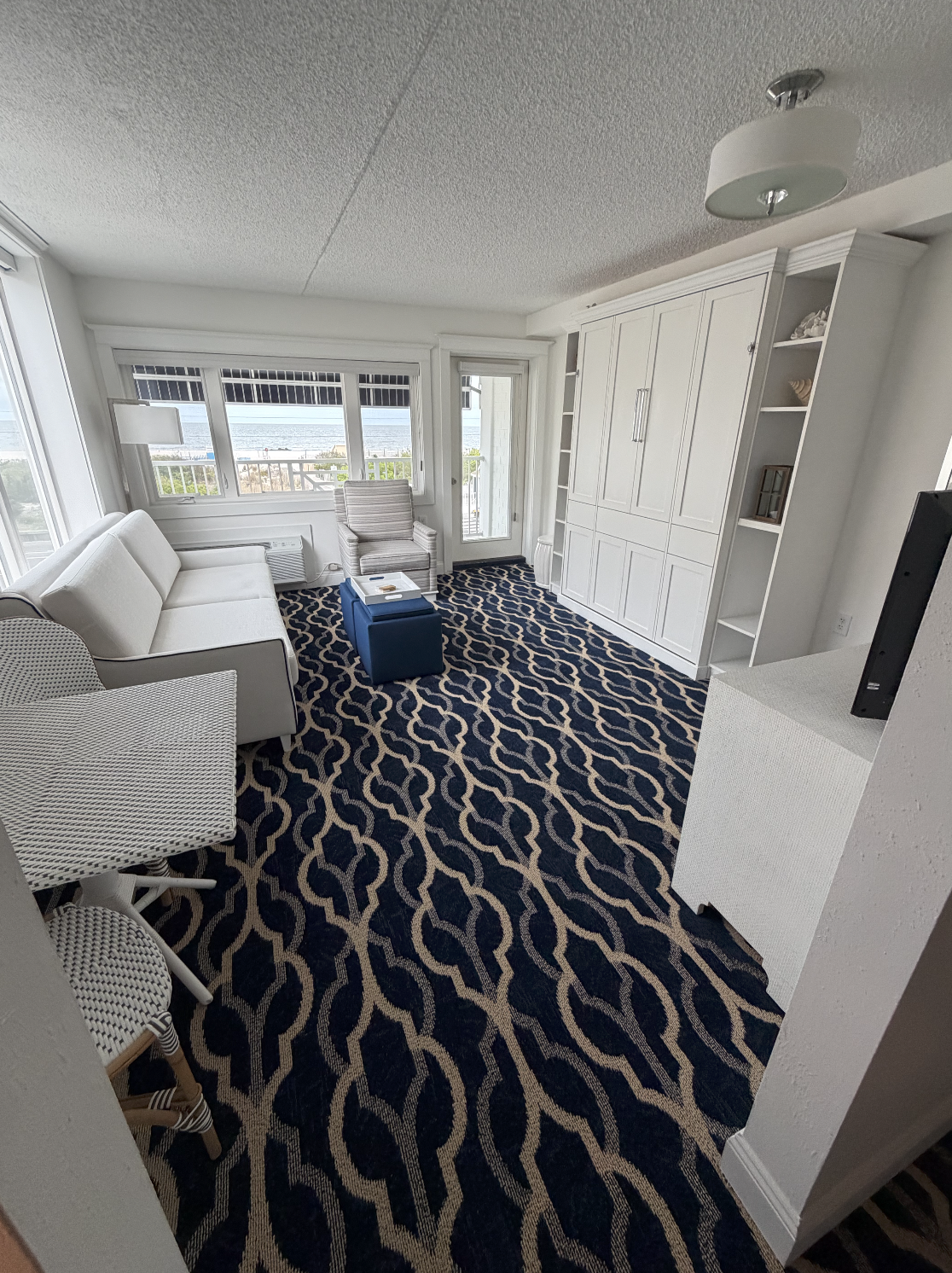 Tarkett Hospitality custom carpet for Icona Hotel, Cape May NJ