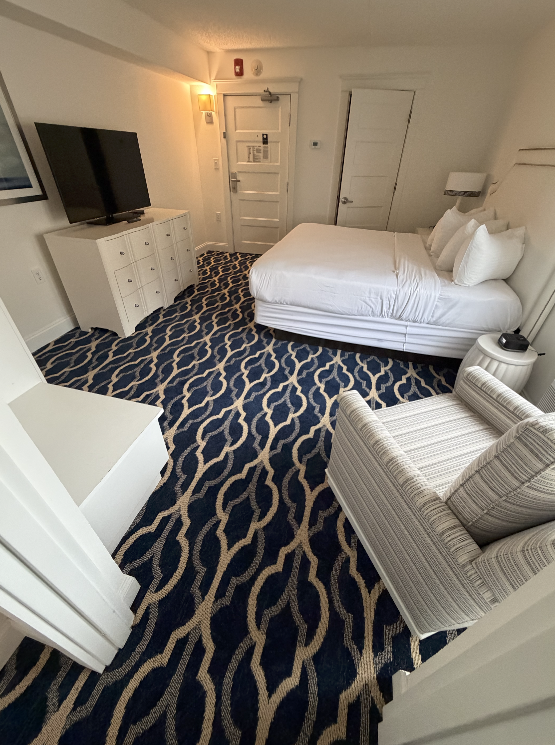 Tarkett Hospitality custom carpet for Icona Hotel, Cape May NJ