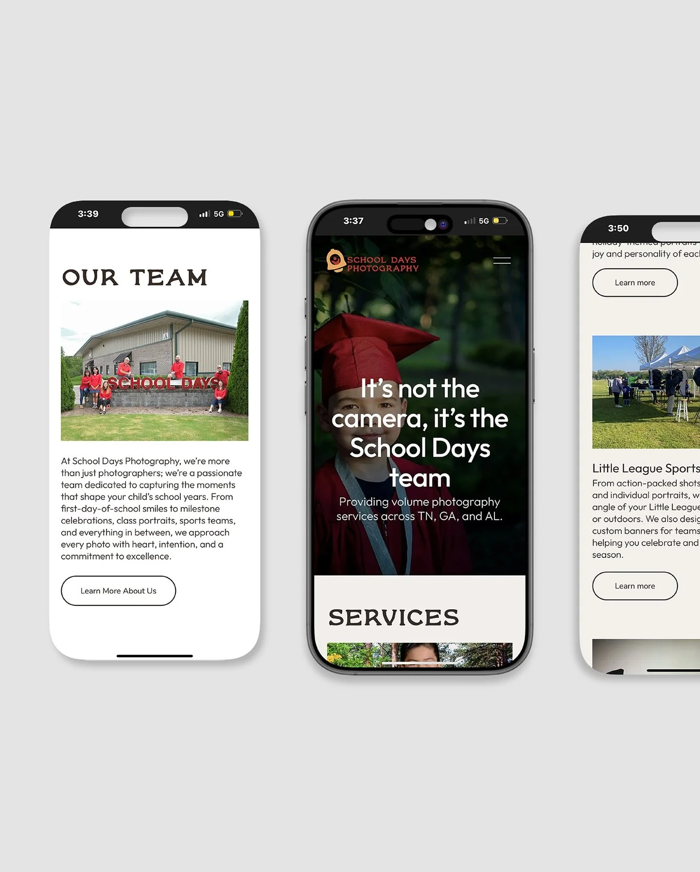 More of my design work!✨A couple of months ago I designed and built a website for my studio. Feel free to check out more of this project on my website&hellip;link in bio!
#uxuidesign #websitedesigning