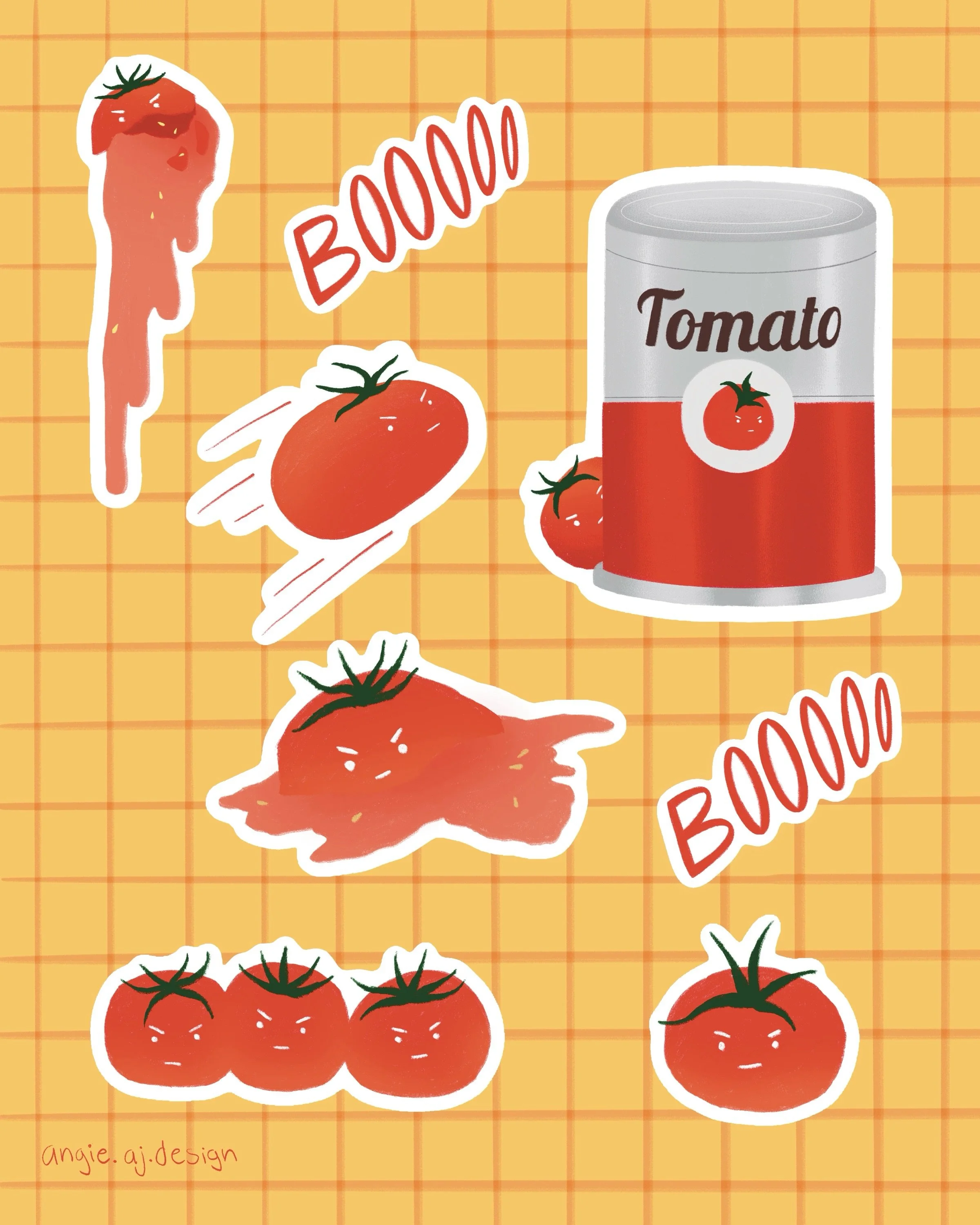 🍅🍅🍅Lately I&rsquo;ve been trying to create just for fun! That can be harder than it sounds when creating is also part of your job, but it&rsquo;s something I&rsquo;m making more time for.

This idea came from a funny conversation I had with some f