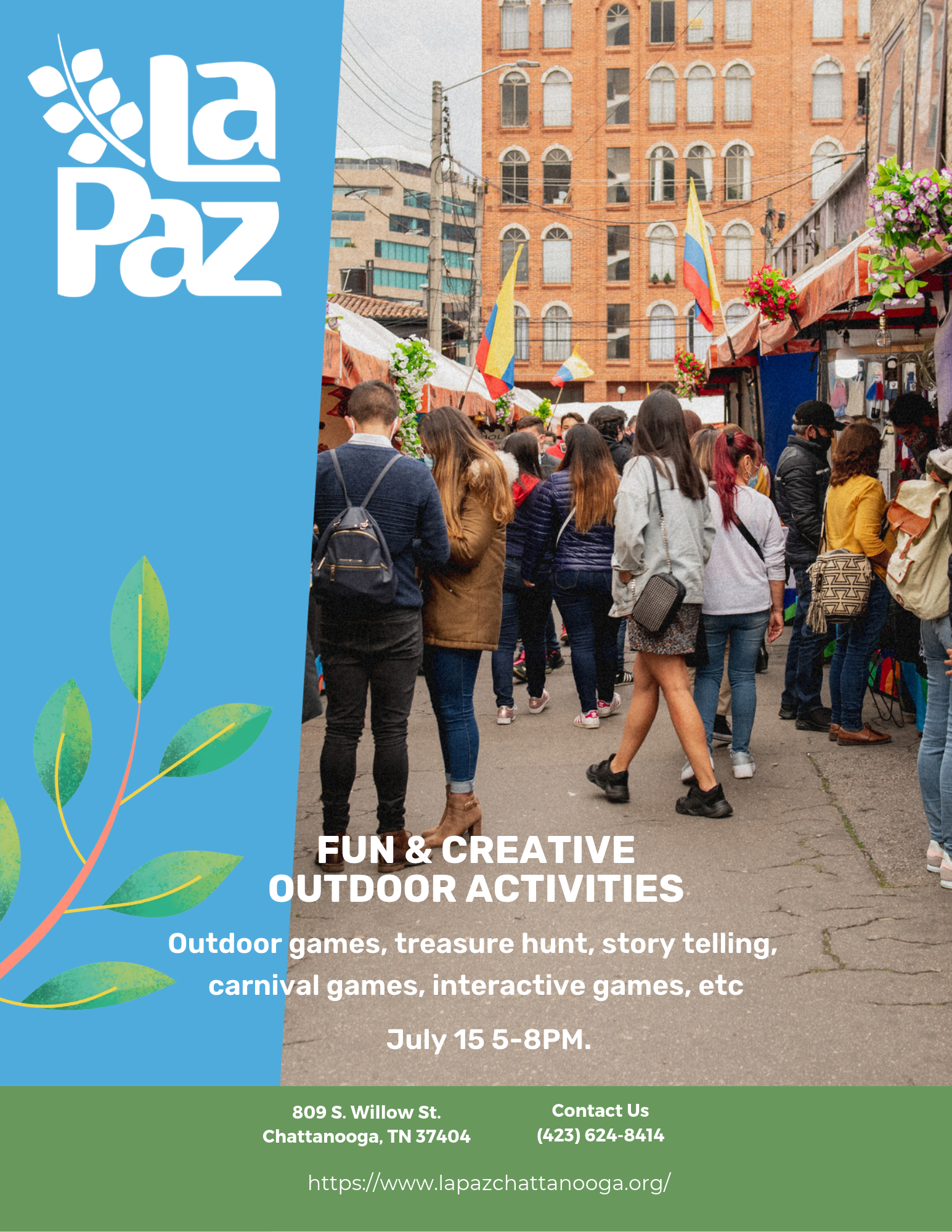 Flyer for La Paz