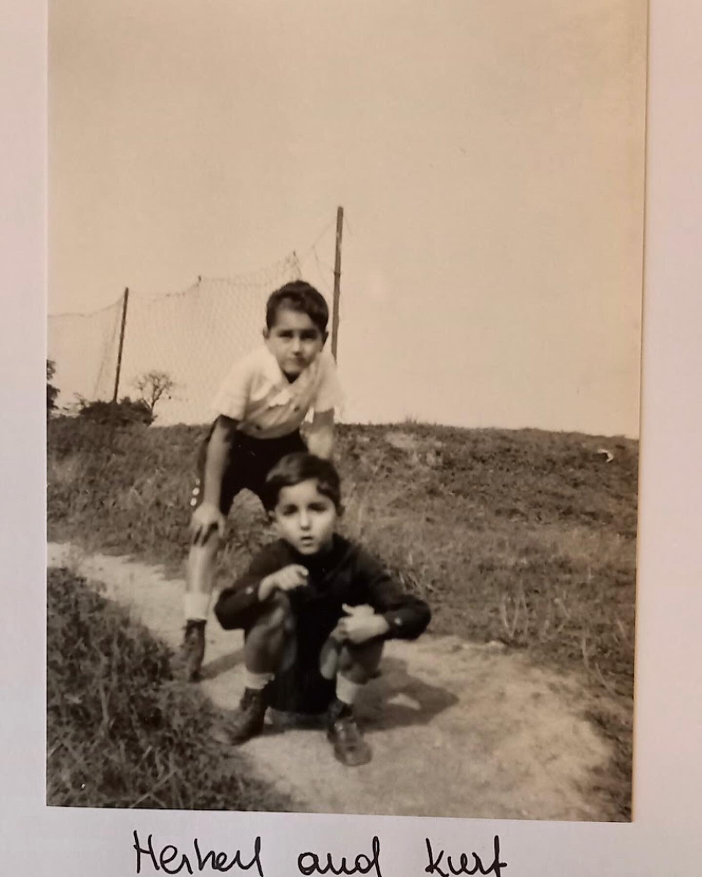 10 months after Hitler annexed Austria, my Grandpa, Herbert Heller, aged 10, fled to England on a Kindertransport train. His brother, Kurt, aged 8, journeyed with him. Neither knew where they were going or spoke any English. Their names made it onto 