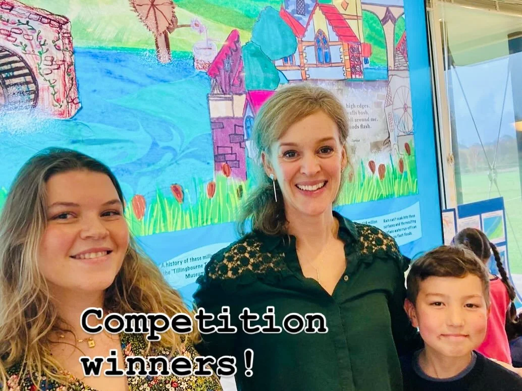 Competition winners! Very excited to announce and celebrate the incredible winning creations of these amazing young artists 🙌

Over 100 children took part in our Surrey-wide competition to design the inside covers for &lsquo;A Raindrop Falls&rsquo; 