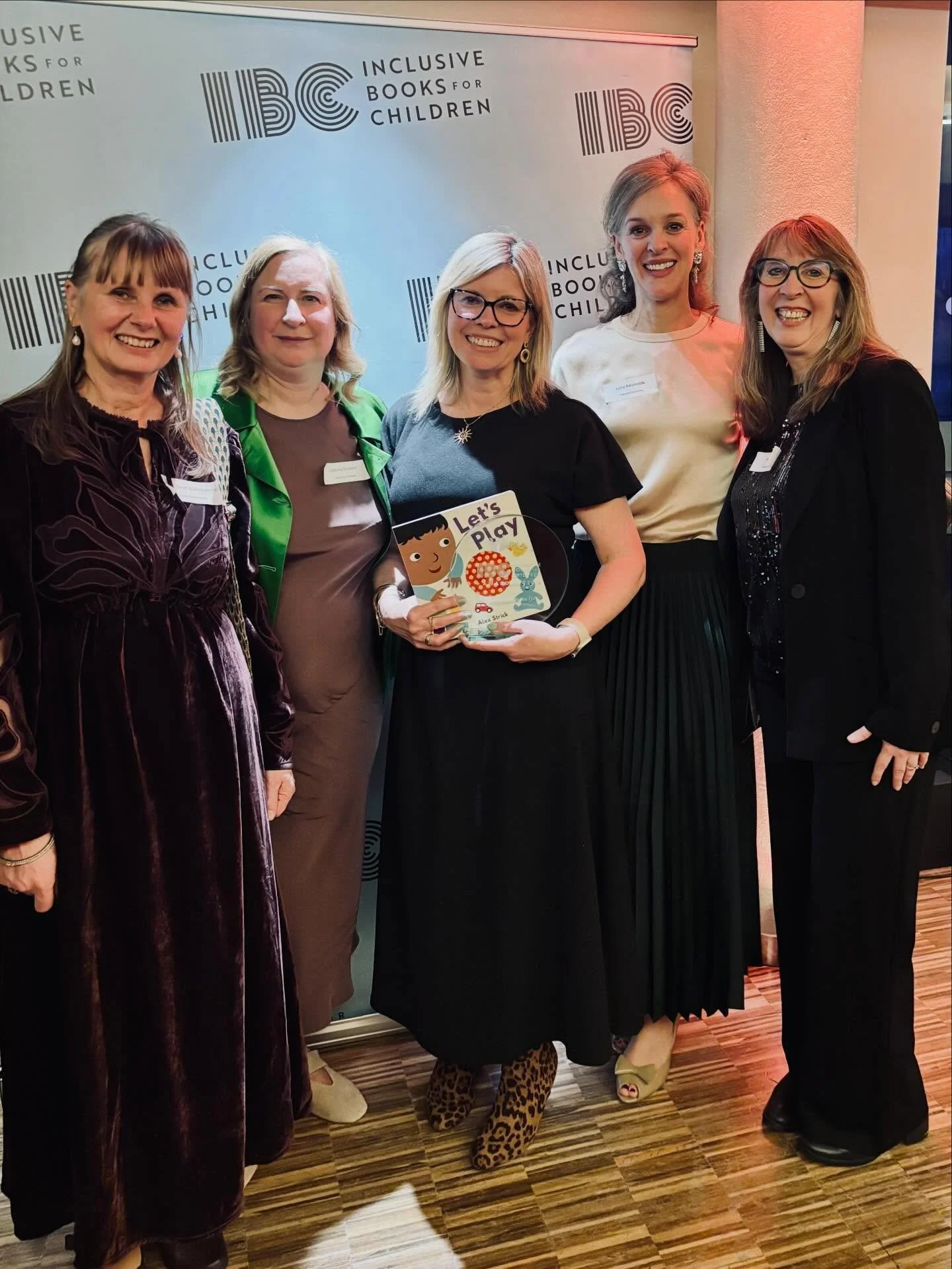 So much fun at the Inclusive Books For Children Awards 2026! 

There were tears, hugs, laughter and cheers all round, led by the amazing @jeffreykboakye. The look on the lovely Alex Strick&rsquo;s face says it all!! 💕✨🎉 😊 It was totally inspiratio