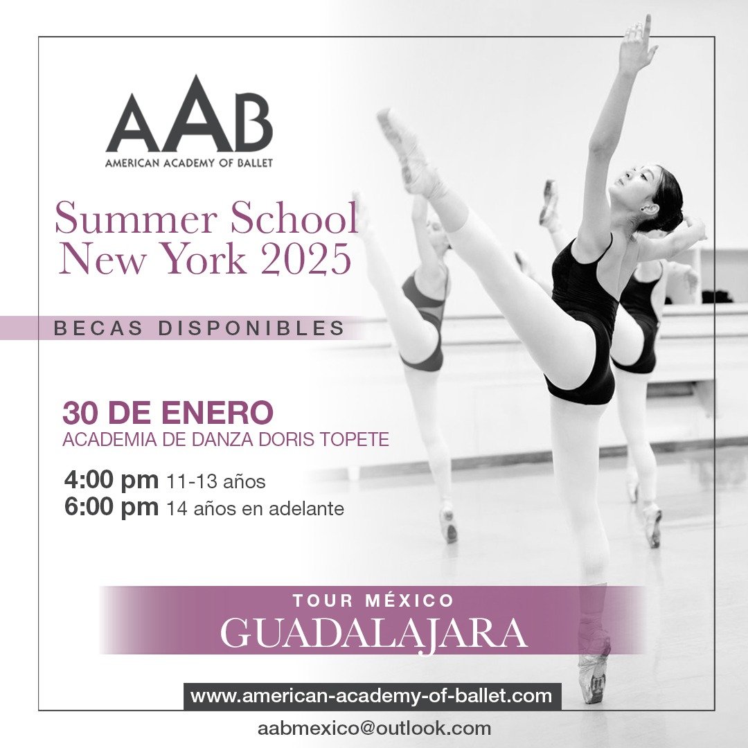 Audiciones par la American Academy of Ballet