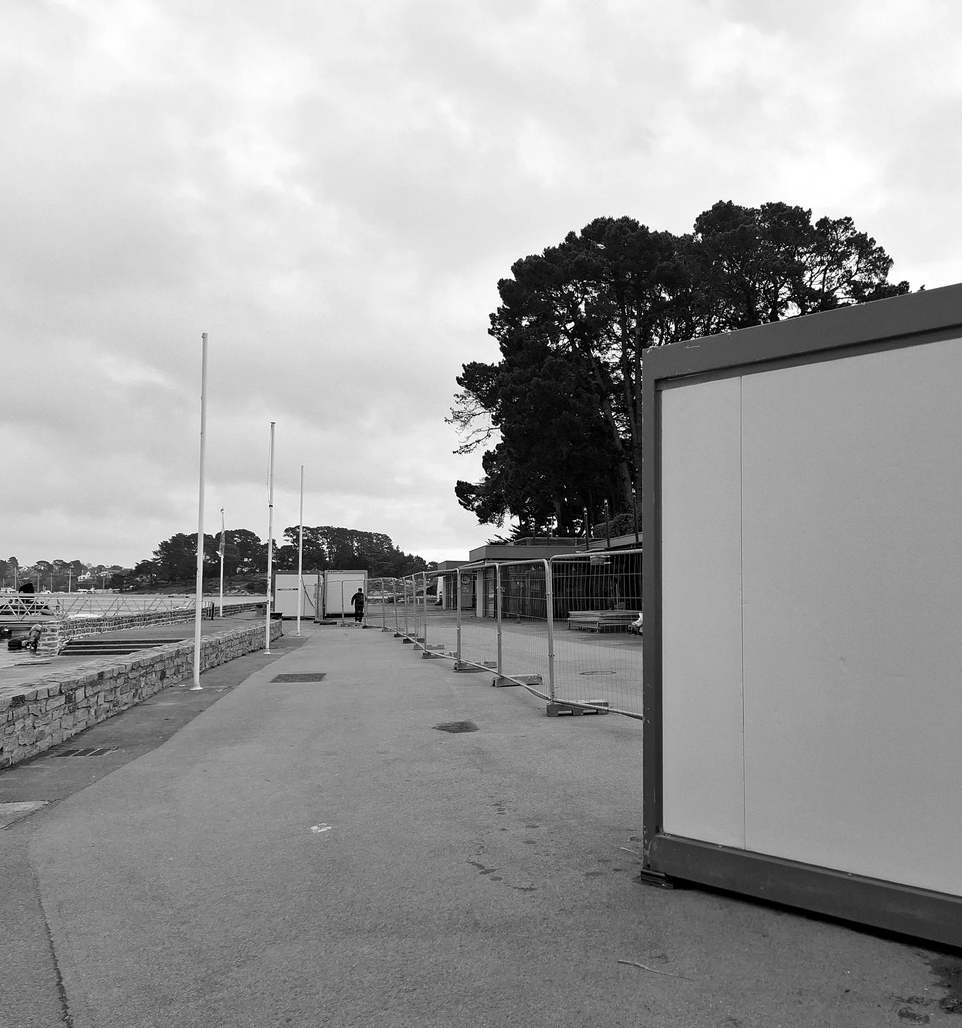 Gare maritime en chantier