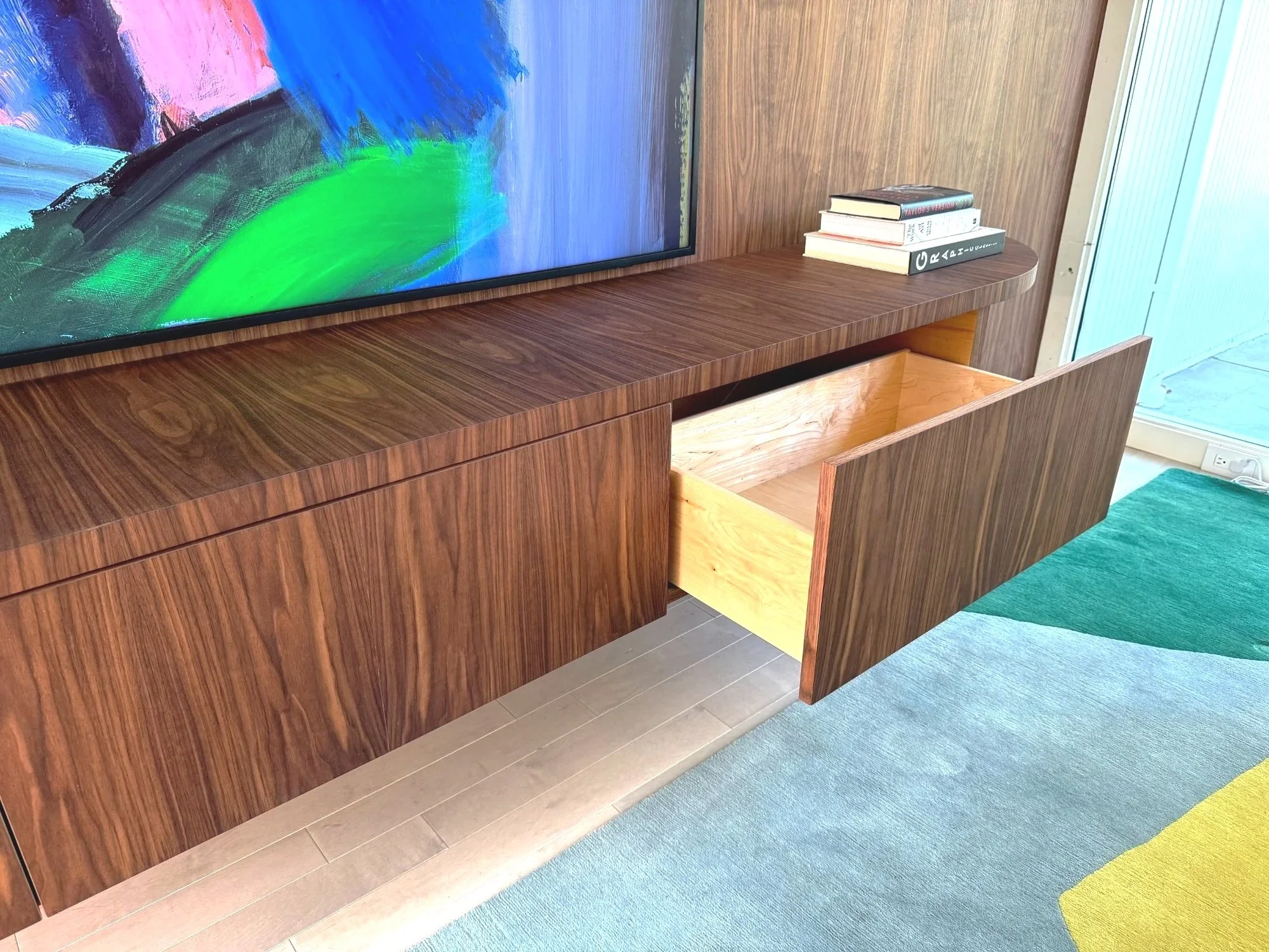 Floating Media Console