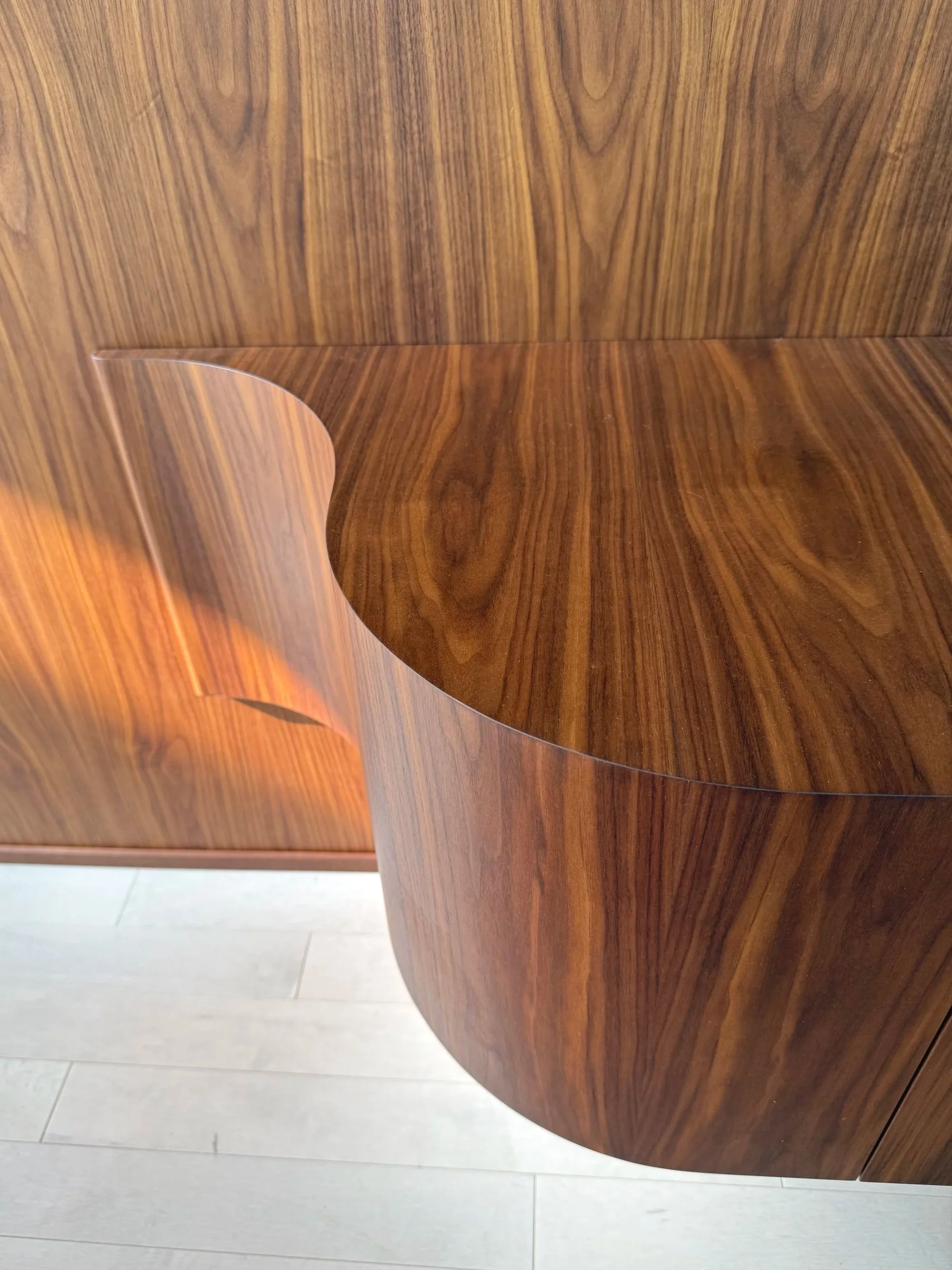 Floating Media Console