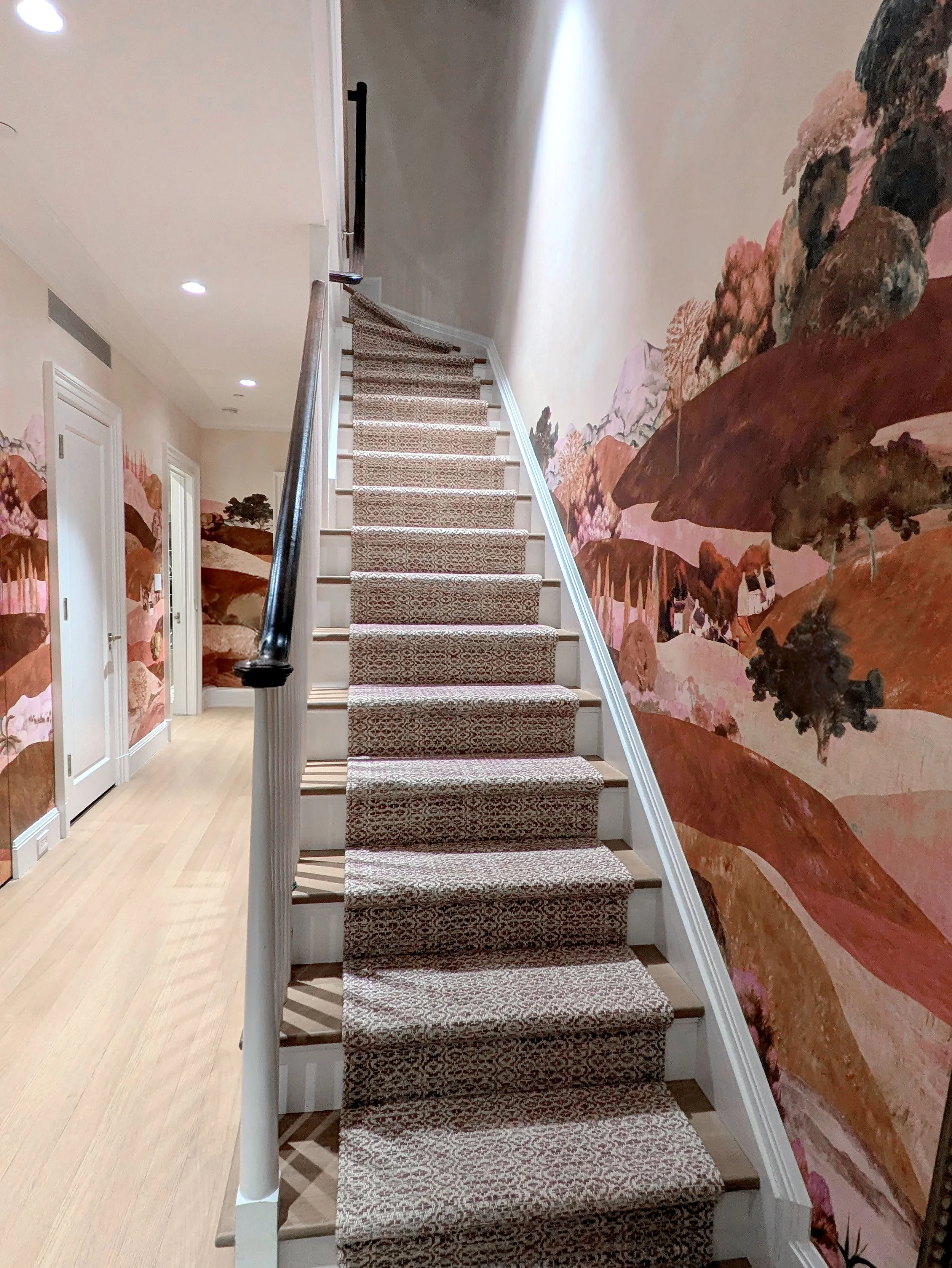 Elevate Your Hallway and Staircase with Fun and Color — The Tasteful Way