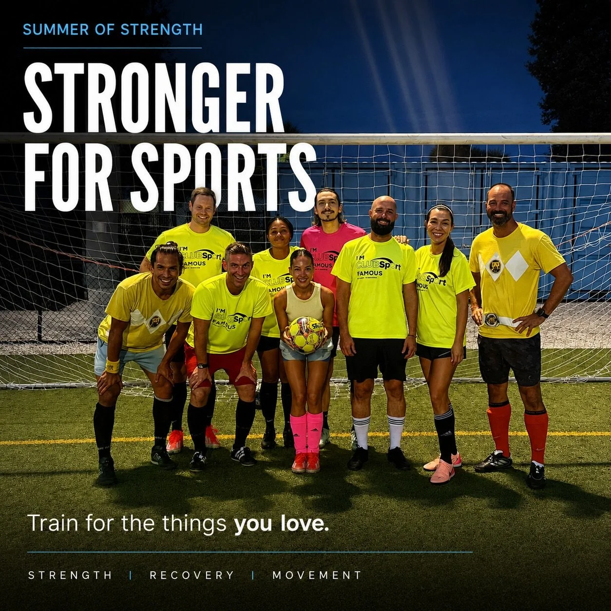 Summer of Strength: Stronger for Sports

Whether you&rsquo;re chasing a ball, running a race, stepping onto a court, or simply trying to perform your best, strength is the foundation.

Strength training helps you move more efficiently, develop power,