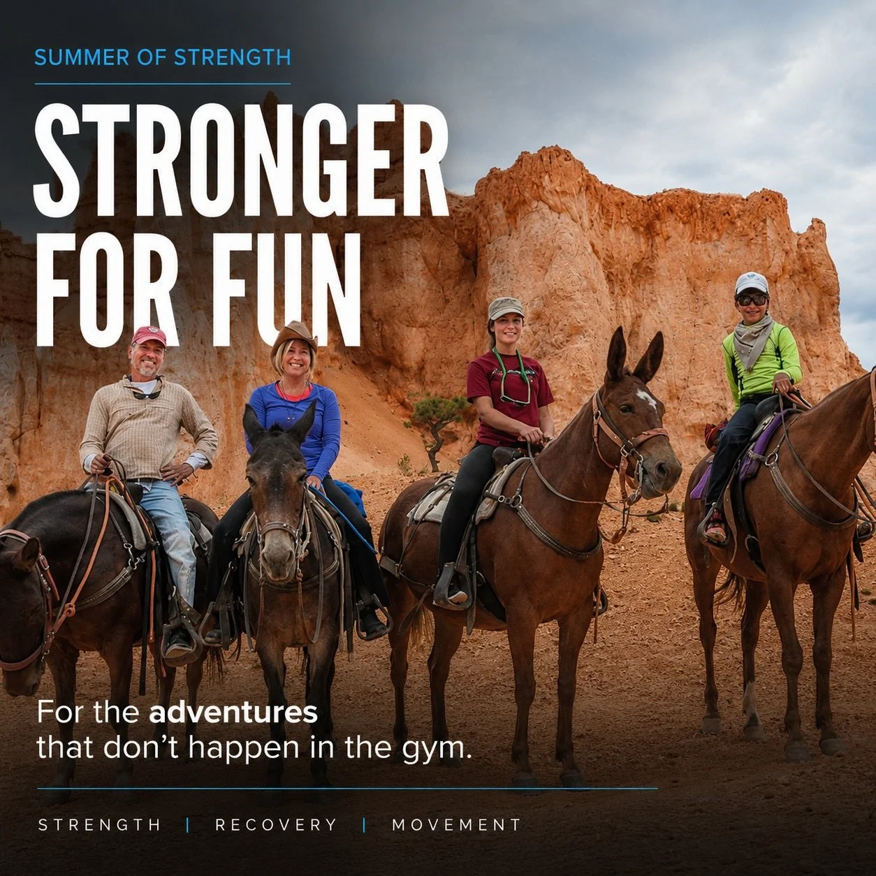 Summer of Strength - Stronger for Fun

Strength isn&rsquo;t just about workouts.

It&rsquo;s about saying yes to the things you enjoy.

A round of golf. A day on the boat. Playing pickleball with friends. Chasing grandchildren around the yard. Taking