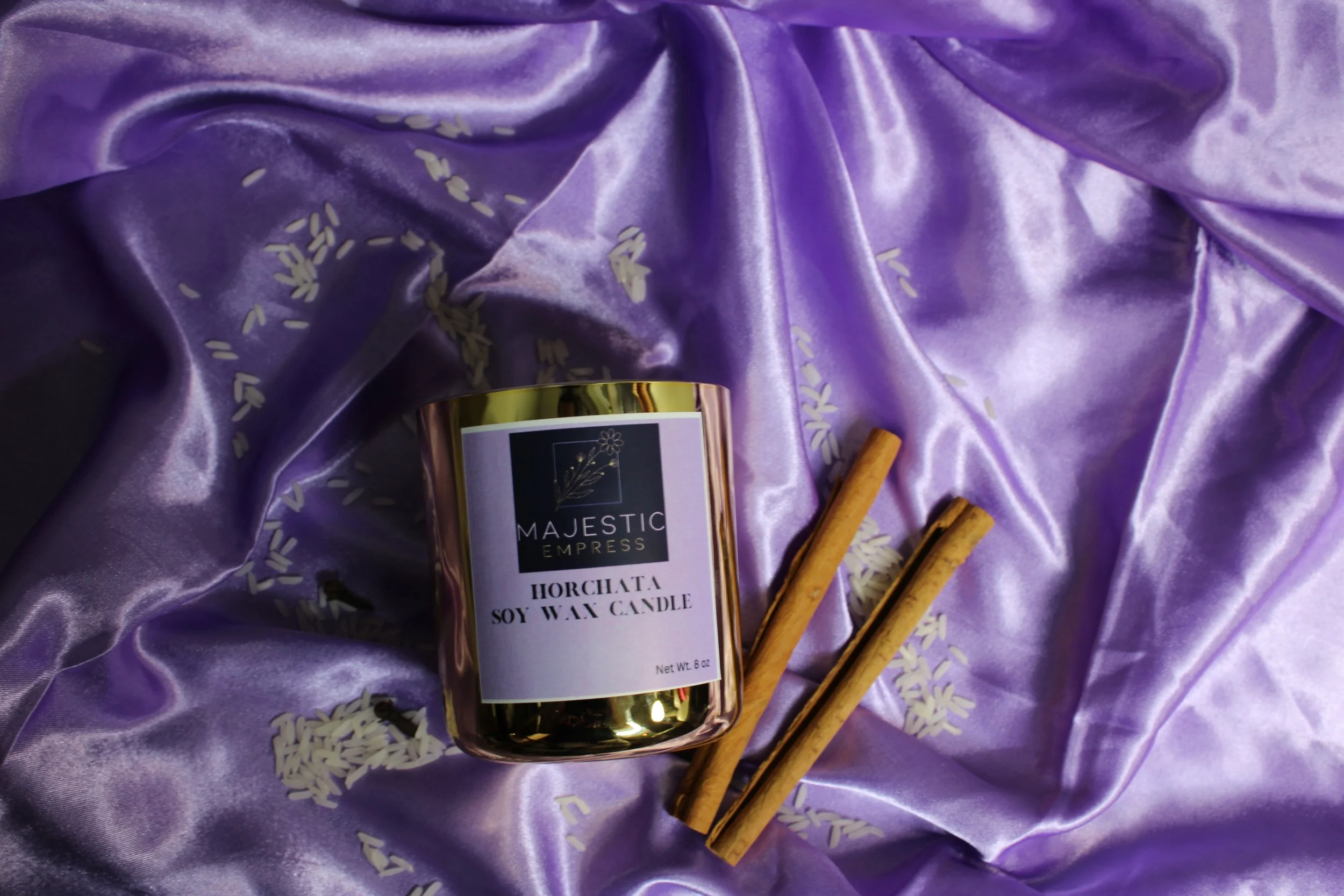 Horchata Soy Wax Candle 8 oz